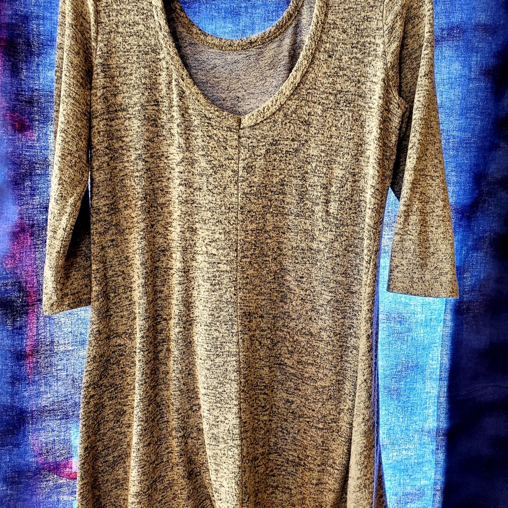 Heather Grey and White Olivia Rae Dress